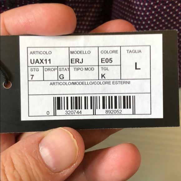 Ermenegildo Zegna NWT button down size: L - Picture 4 of 4